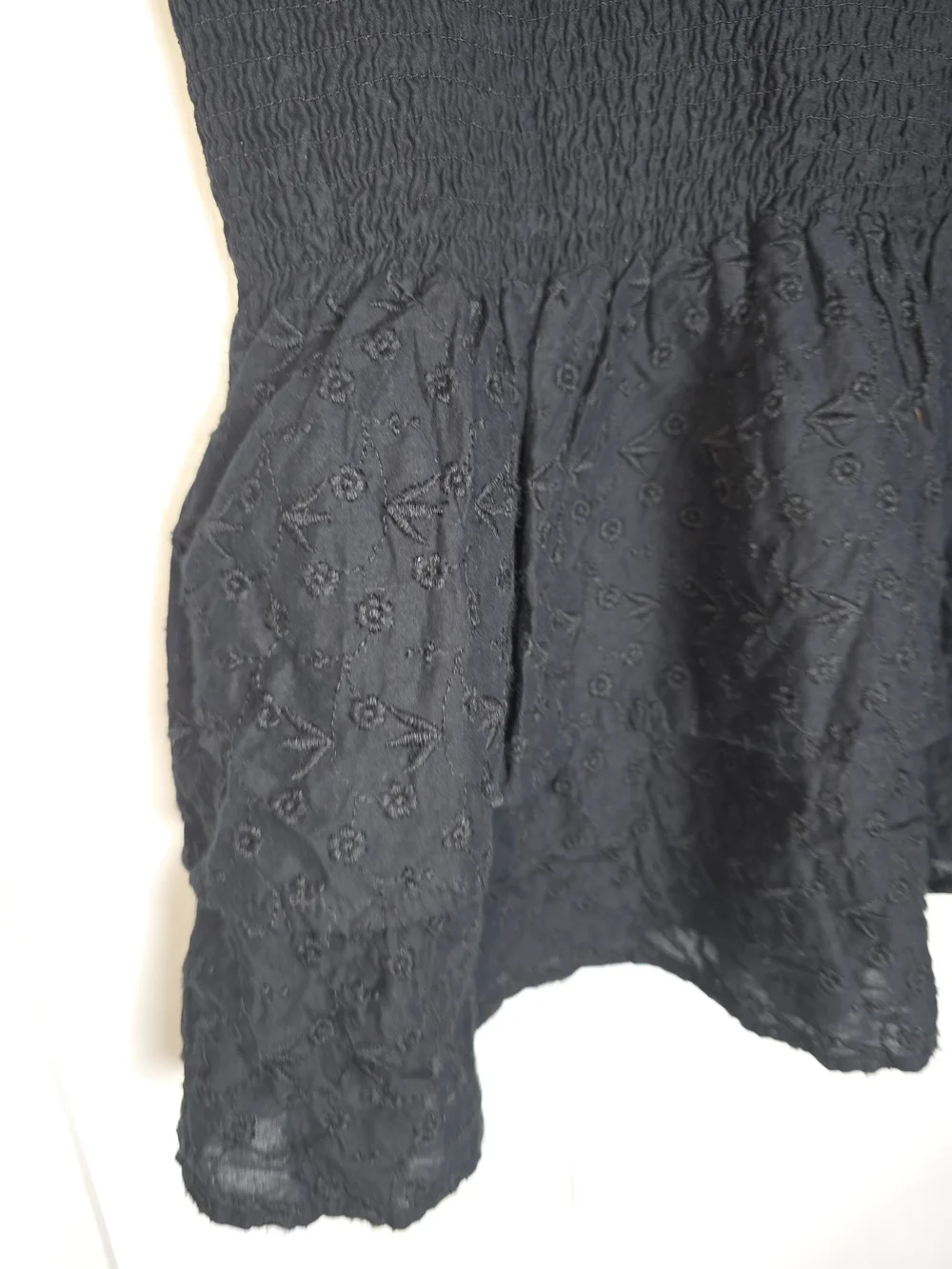 Abercrombie & Fitch Black Tiered Ruffle Midi Skirt Size XS